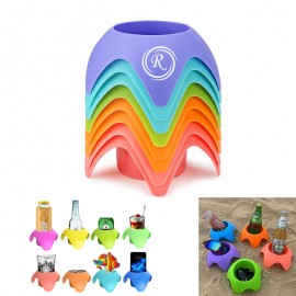 Beach Cup holders with Logo
