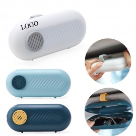 Car Sun Visor Glasses Case with Logo