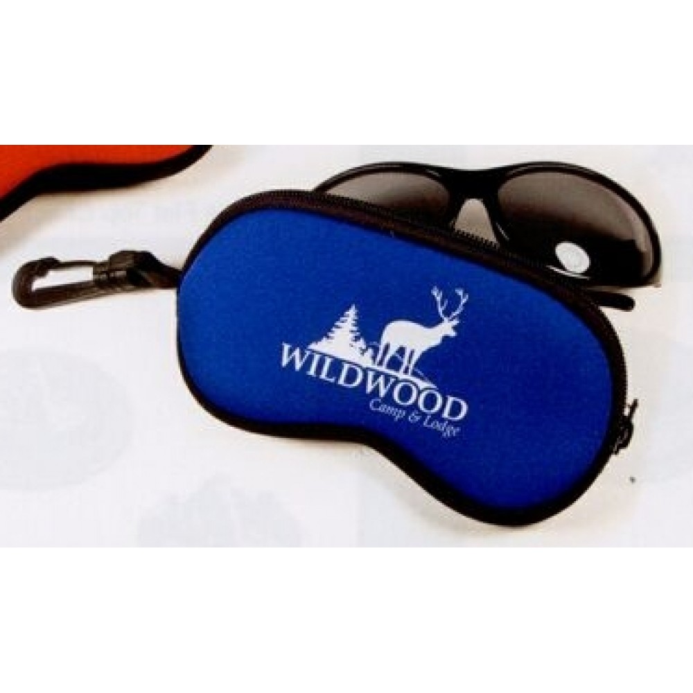 Custom Imprinted Neoprene Eyewear Case (Medium)