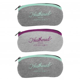 Custom L.E.N.S. Heathered Jersey Knit Neoprene Large Eyewear Storage