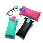 Promotional Portable PU Leather Sunglasses Case