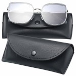 Customized Portable PU Leather Glasses Case