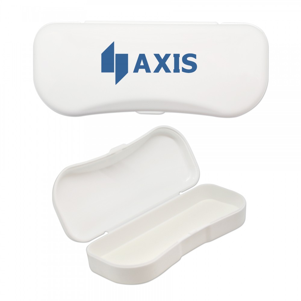 White Sunglass Case Custom Imprinted White Sunglass Case Custom Imprinted