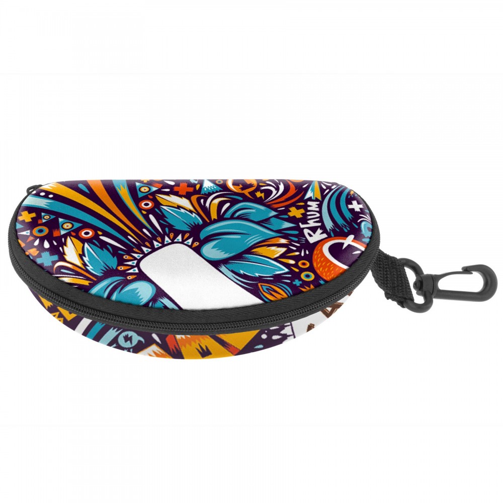 Custom Imprinted Sunglasses Hard Case w/ Zipper & Hook (Bundled Pricing) Custom Imprinted Sunglasses Hard Case w/ Zipper & Hook (Bundled Pricing)
