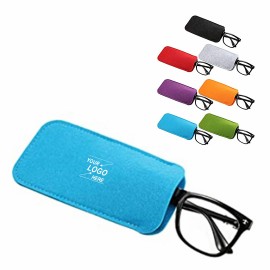 Personalized Durable Felt Sunglasses Holder