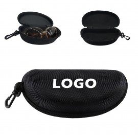 Logo Branded Oxford Cloth Zipper Glasses Case