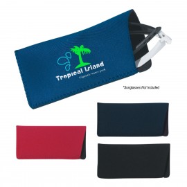 Neoprene Eyeglass/Sunglass Case with Logo