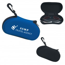 Sunglass Case With Clip with Logo