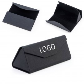Logo Branded Hard Shell Foldable Eyeglass Case