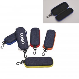 Portable Travel Zipper glasses Case/Eyeglasses Frame with Logo  Portable Travel Zipper glasses Case/Eyeglasses Frame with Logo