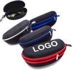 Zipper Glasses Case With Clip with Logo