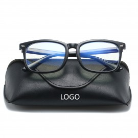 Soft Leather Eyeglasses Case/Bags with Logo