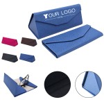 Magnetic Folding Sunglass Case with Logo