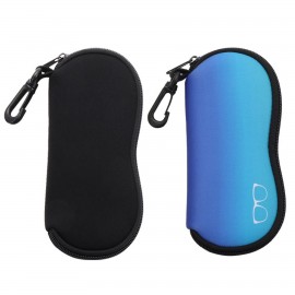 Promotional Light Portable Neoprene Carabiners Sunglasses Case  Promotional Light Portable Neoprene Carabiners Sunglasses Case