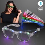 Promotional LED Flashing Cool Shade Party Glasses