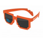 Pixel Sunglasses w/ 1-color imprints Custom Printed