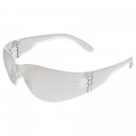 Promotional Economy IProtect Frameless Safety Glasses, Clear or Gray Lens (Case/300)