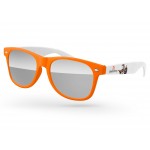 2-Tone Retro Mirror Sunglasses Custom Imprinted