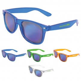 The Translucent Riviera Sunglasses Logo Branded