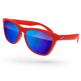 Logo Branded Frog Mirror Sunglasses