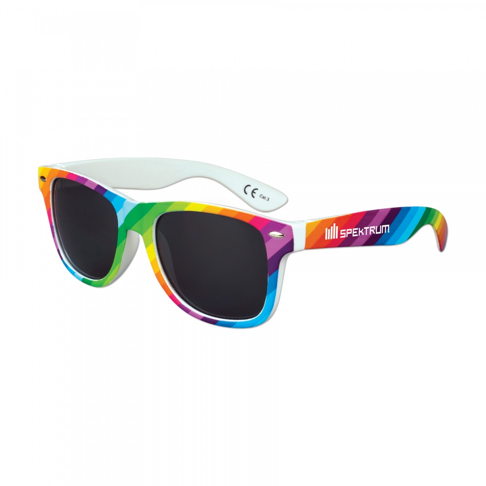 Rainbow Iconic Sunglasses Logo Branded Rainbow Iconic Sunglasses Logo Branded