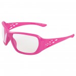 Rose Safety Glasses w/Rhinestone Detail Custom Imprinted