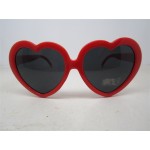 Logo Branded Heart Shaped Sunglasses - Adult Size