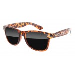 Custom Printed Tortoise Retro Sunglasses CLEARANCE SALE