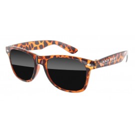 Custom Printed Tortoise Retro Sunglasses CLEARANCE SALE