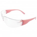 Logo Branded Lucy Ladies Frameless Wraparound Safety Glasses 10 Options