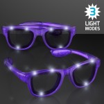 Promotional Purple Shades LED Party Sunglasses
