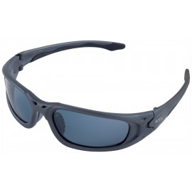 Logo Branded Exile Gray/Gray Smoke Polarized Eyewear (Retail Ready)