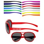 Double Bridge Sunglasses Custom Imprinted
