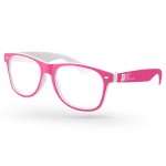Breast Cancer Awareness Retro Glasses Logo Branded