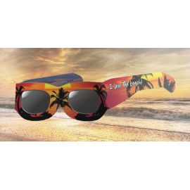 Beach Shades Sunglasses Custom Printed