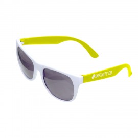 Color Pop Plastic Sunglasses ( 2 Color ) Logo Branded