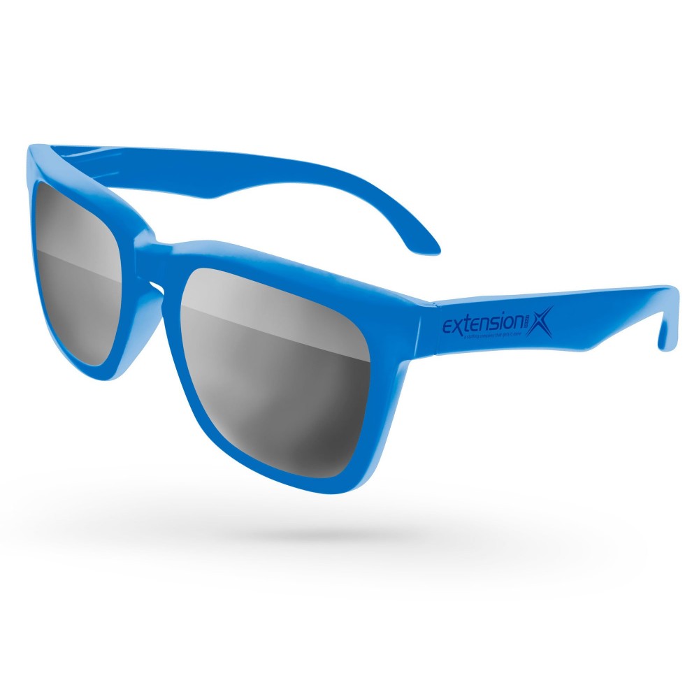 Custom Imprinted Bold Mirror Promotional Sunglasses Custom Imprinted Bold Mirror Promotional Sunglasses