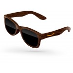 Custom Printed Faux-wood Infant Retro Sunglasses (0 to 3 years)