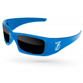 Wrap Sunglasses w/1 Color Temple Imprint Logo Branded