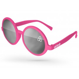 Iris Mirror Sunglasses w/1 Color Lens & Temple Imprint Logo Branded