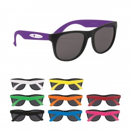 Youth Rubberized Sunglasses Custom Printed