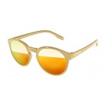 Metallic Vicky Mirror Sunglasses w/1 Color Temple Imprint Custom Imprinted