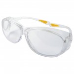 Over The Glasses Eyewear w/Anti Fog Lens, Clear or Gray Lens Custom Imprinted