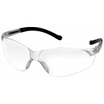 Promotional Frameless Rubber Tip Safety Glasses, Clear or Smoke Lens (Case/144)