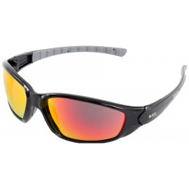 AMMO Sport Black/Red Mirror Eyewear (Retail Ready) Custom Imprinted