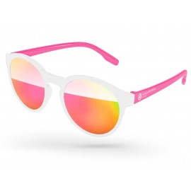 Breast Cancer Awareness Vicky Mirror Sunglasses Custom Imprinted