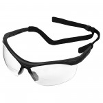 Logo Branded Bifocal Safety Glasses - Clear or Gray Lens - 1.0-2.5 Power