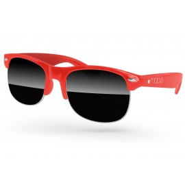 Custom Printed Club Sport Promotional Sunglasses W/Temple Imprint