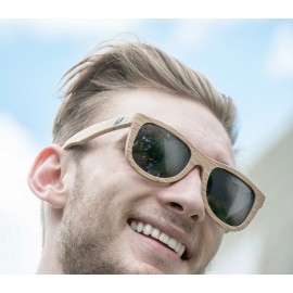 Promotional Ogden Oak Wood Sunglasses