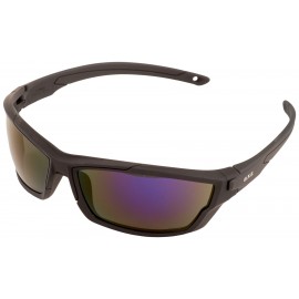 Outride Black/Blue Mirror Eyewear (Retail Ready) Custom Imprinted